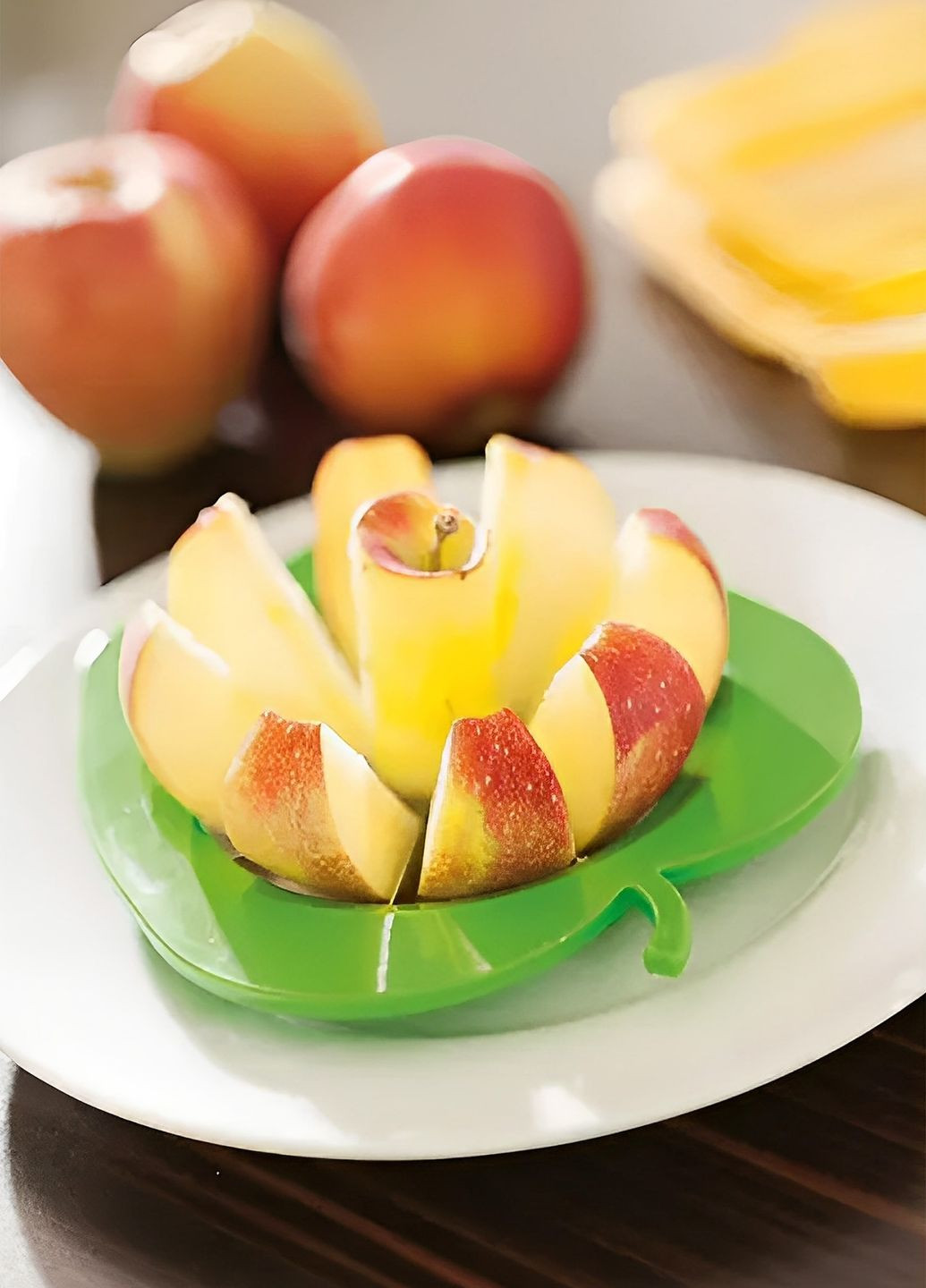 Специальный кухонный нож яблокорезка для нарезки яблок дольками в виде яблока Kitchen Master (274382537)