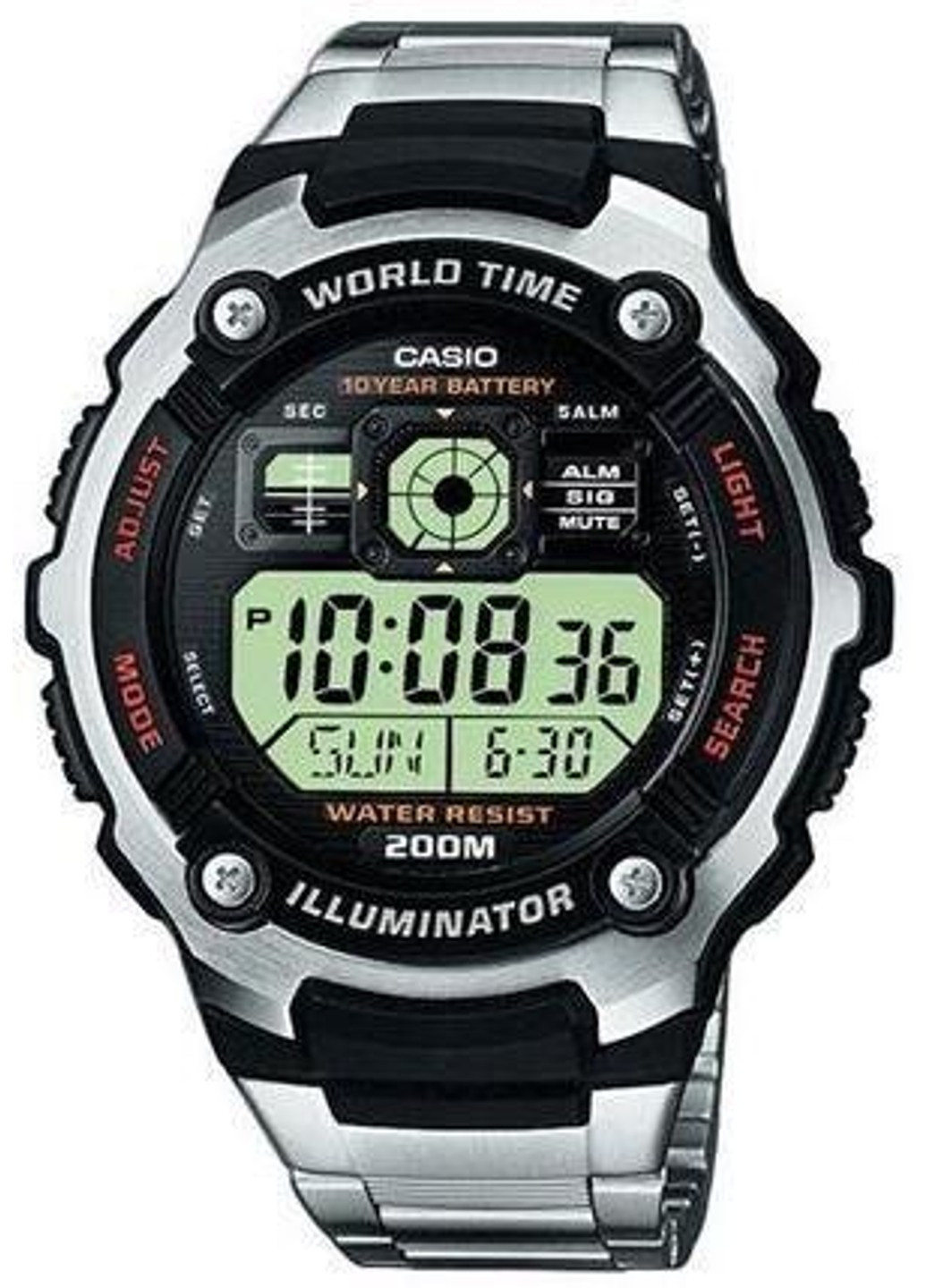 Часы AE-2000WD-1AVEF Casio (262891335)