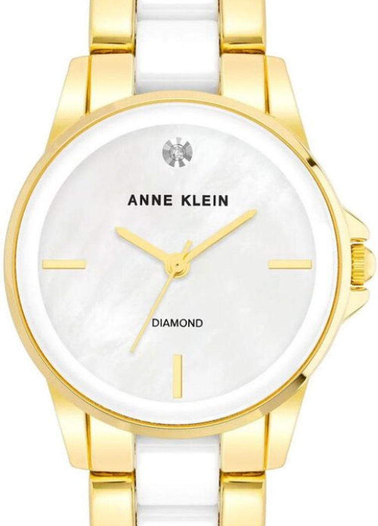 Часы AK/4118WTGB кварцевые fashion Anne Klein (268998789)