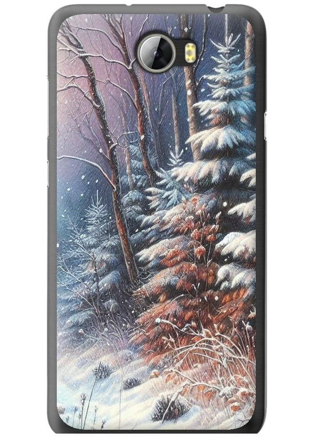 2D пластиковий чохол 'Зимовий пейзаж' для Endorphone Huawei Y5 II (275463181)