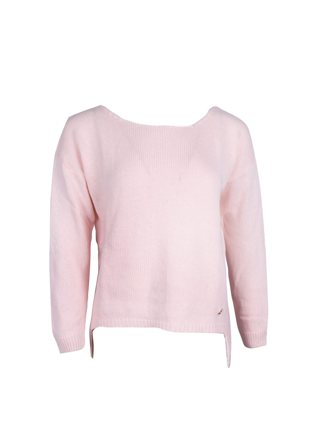 Розовый женский свитер Please