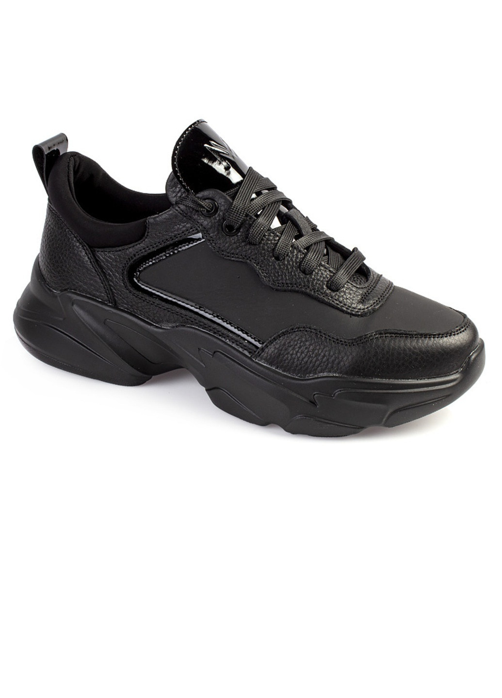 Черные демисезонные кроссовки женские бренда 8401375_(1) ModaMilano