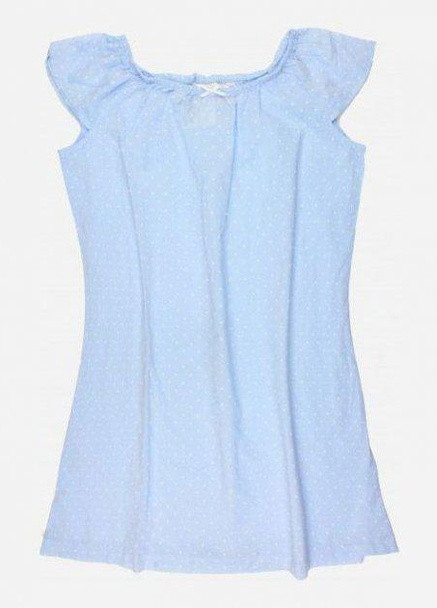 Нічна сорочка,блакитний в білий горошок, H&M (257698870)