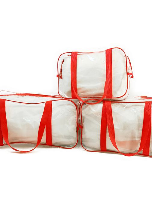 Набор из 3 сумок в роддом Комфорт красный EcoNova (267230730)