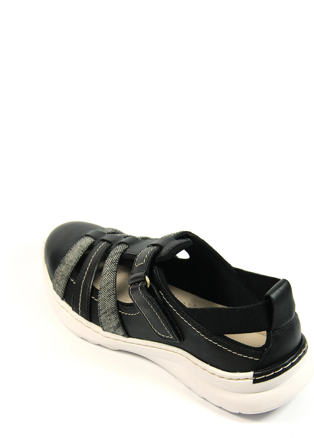 Жіночі кросівки Teagan Step Clarks чорні демісезони (258962973)