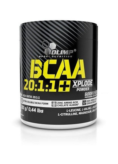 Olimp Nutrition BCAA 20:1:1 Xplode 200 g /27 servings/ Grapefruit Olimp Sport Nutrition (256725375)