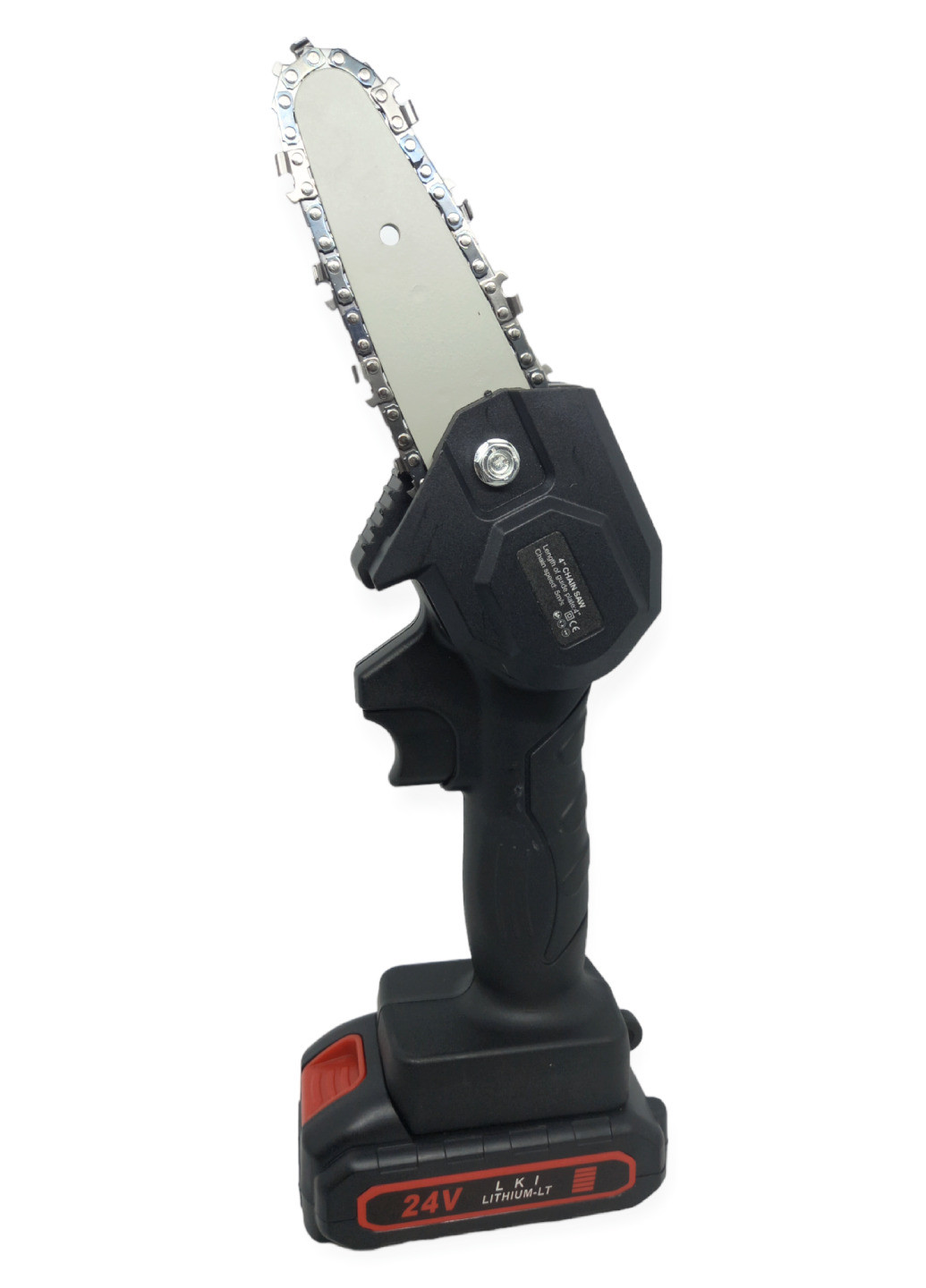 Пила электрическая цепная аккумуляторная 24 V ручная бытовая портативная Mini Electric Chainsaw No Brand (260601829)