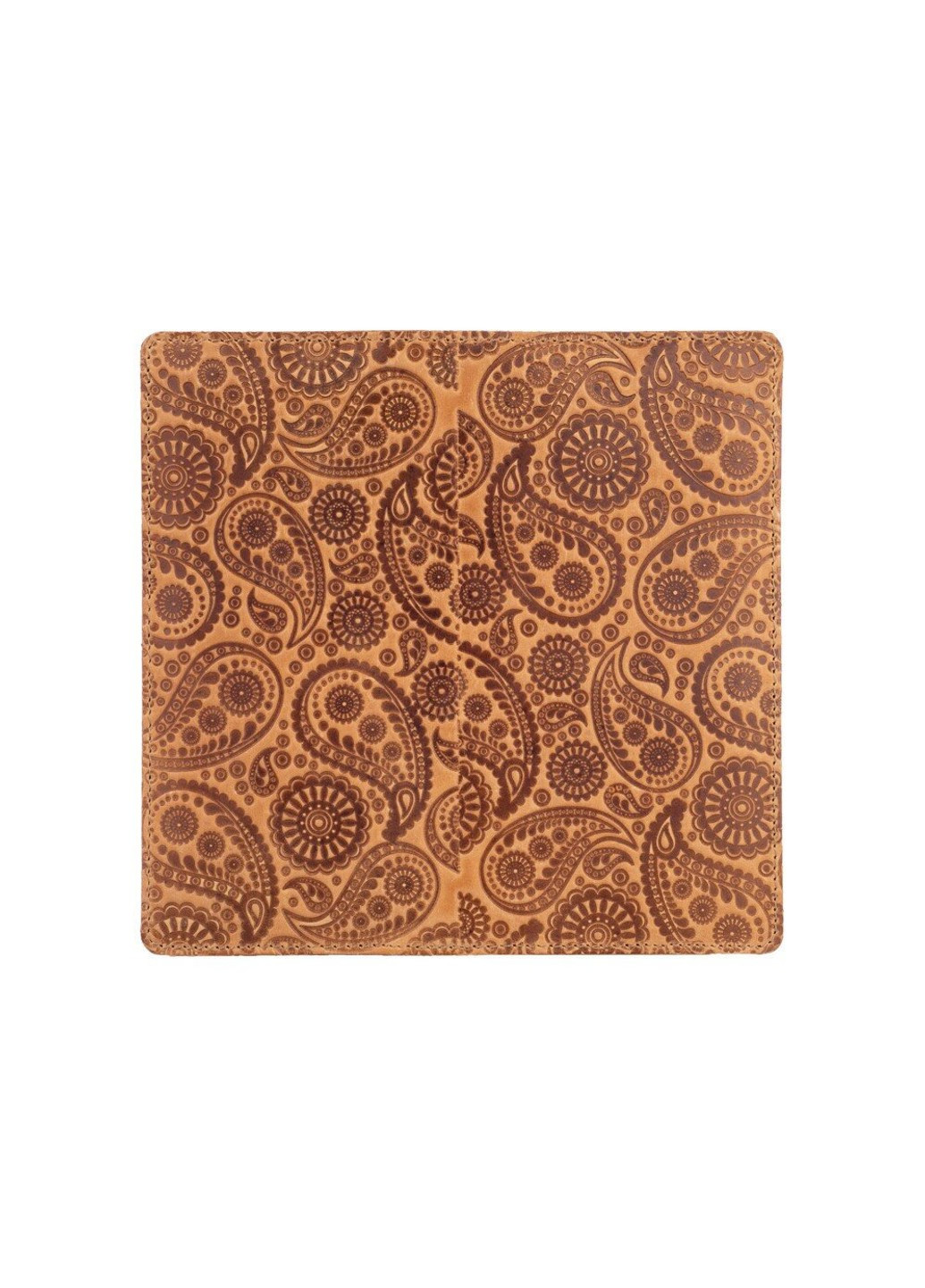 Шкіряне портмоне WP-02 Shabby Honey Buta Art Жовтий Hi Art (268371277)