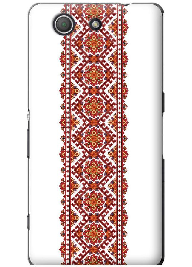 Силіконовий чохол 'Вишиванка 9' для Endorphone Sony Xperia Z3 Compact D5803 (269350341)