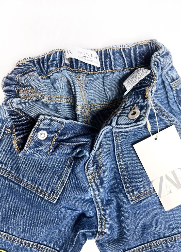 Синие джинси Zara
