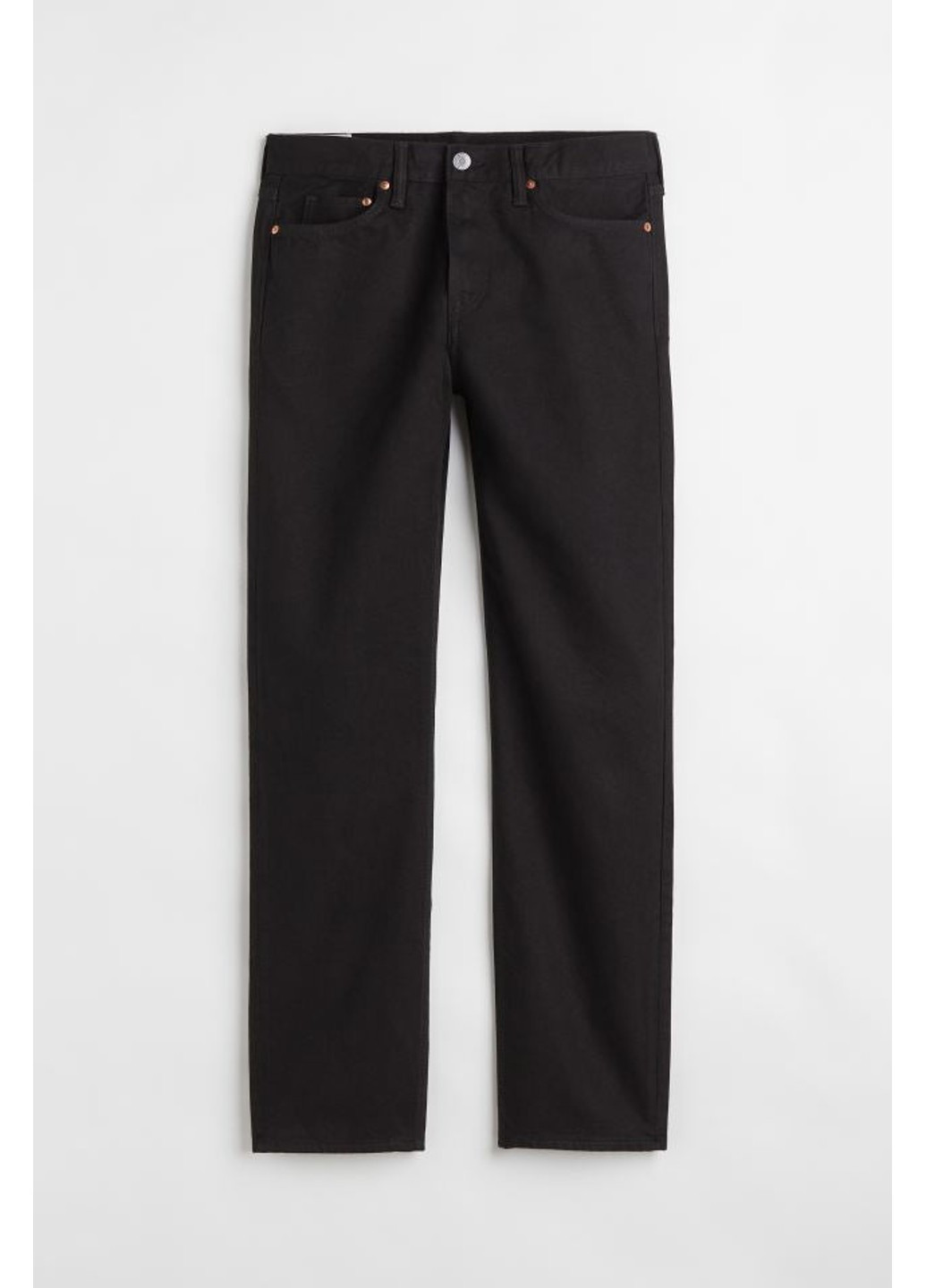 Чоловічі джинси Relaxed (10078) W30 L32 Чорні H&M (259040252)