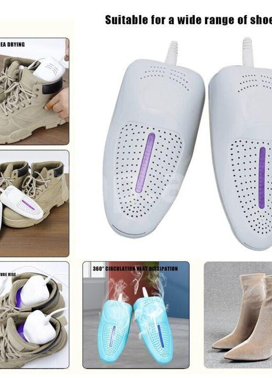 Сушилка для обуви R8 от USB 10 Вт 360° белая Led (266266577)