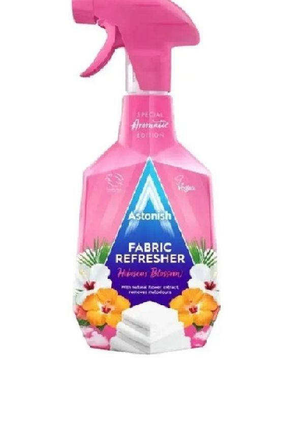 Нейтрализатор запахов для текстиля, ковров и одежды Fabric Refresher "Цветение Гибискуса", 750 мл Astonish (274545173)