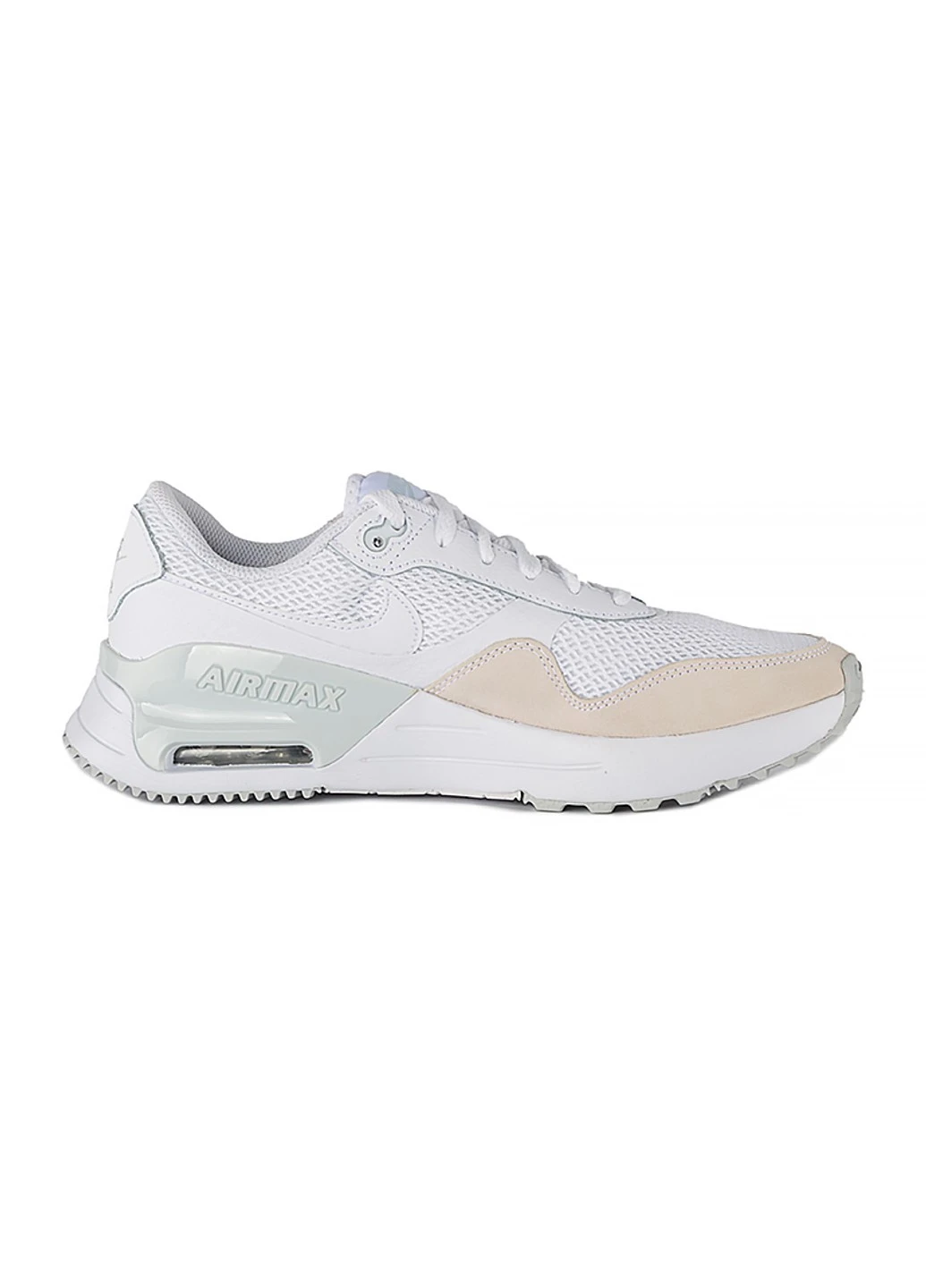 Білі кросівки air max systm демісезон Nike