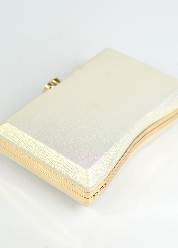 Клатч бокс вечірній перламутровий маленький на ланцюжку, випускна весільна міні сумочка клатч No Brand (267507242)