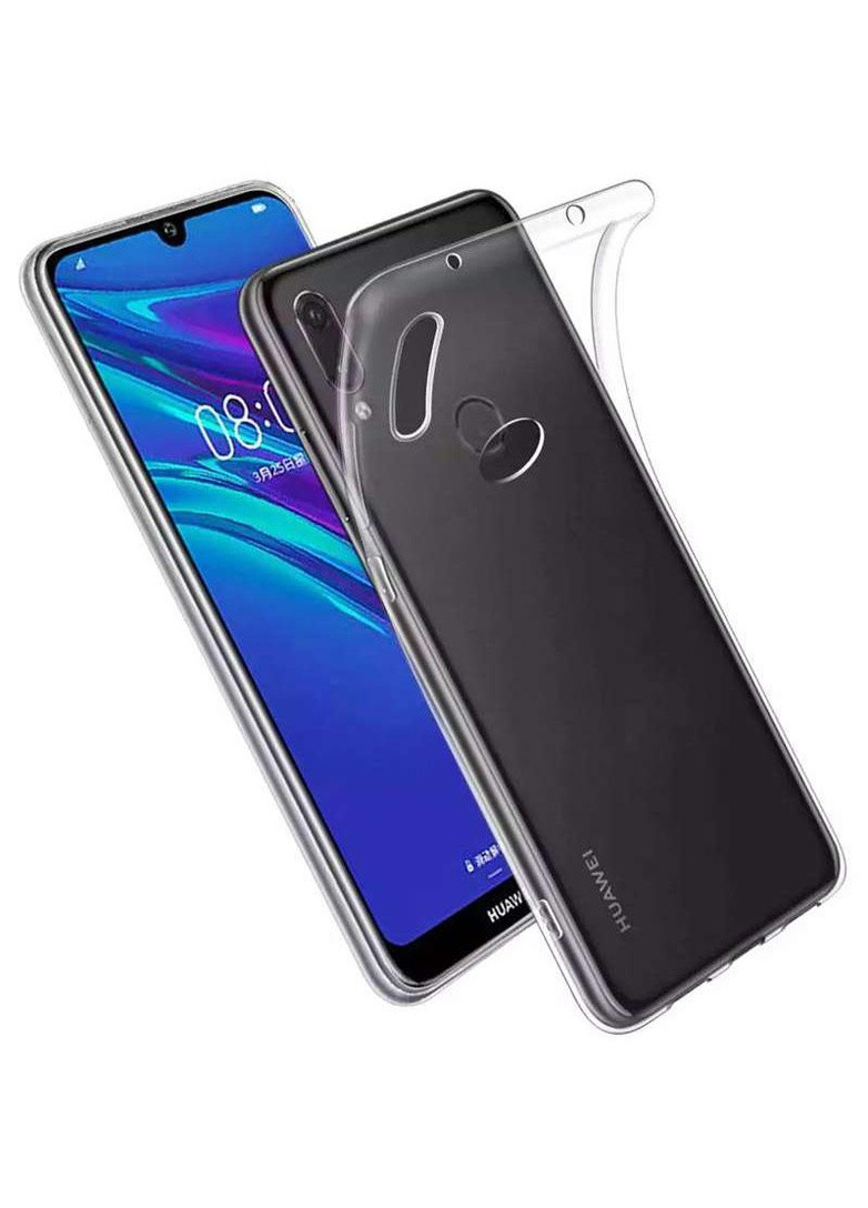 Ультратонкий силіконовий чохол 1мм на Huawei Y6 (2019) Epik (258790805)