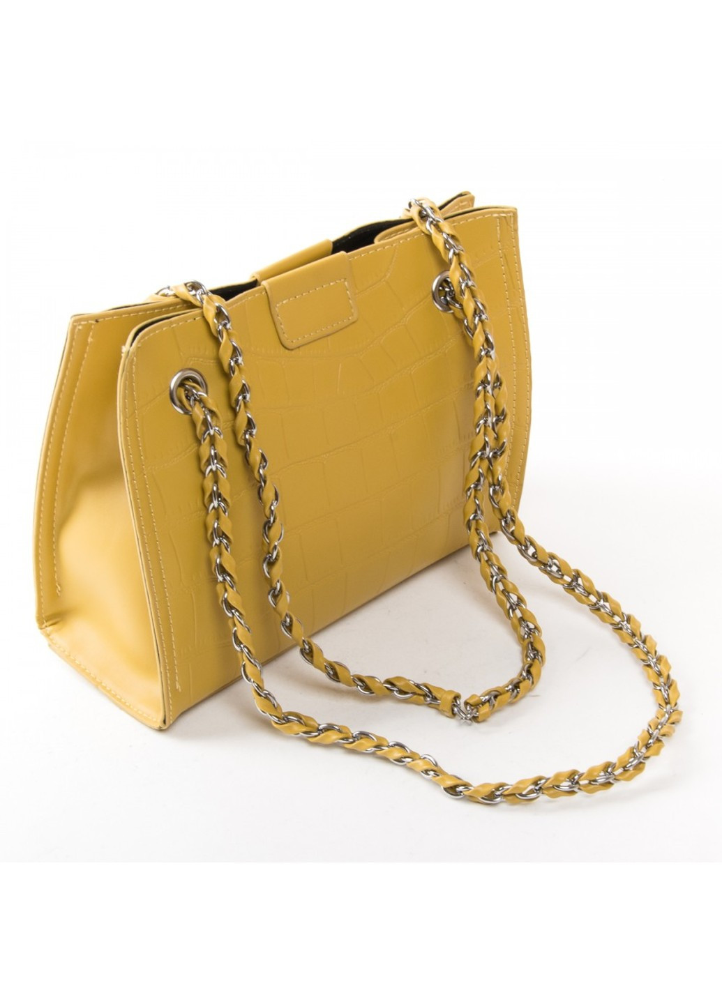 Женская сумочка из кожезаменителя 01-06 7153 yellow Fashion (261486697)