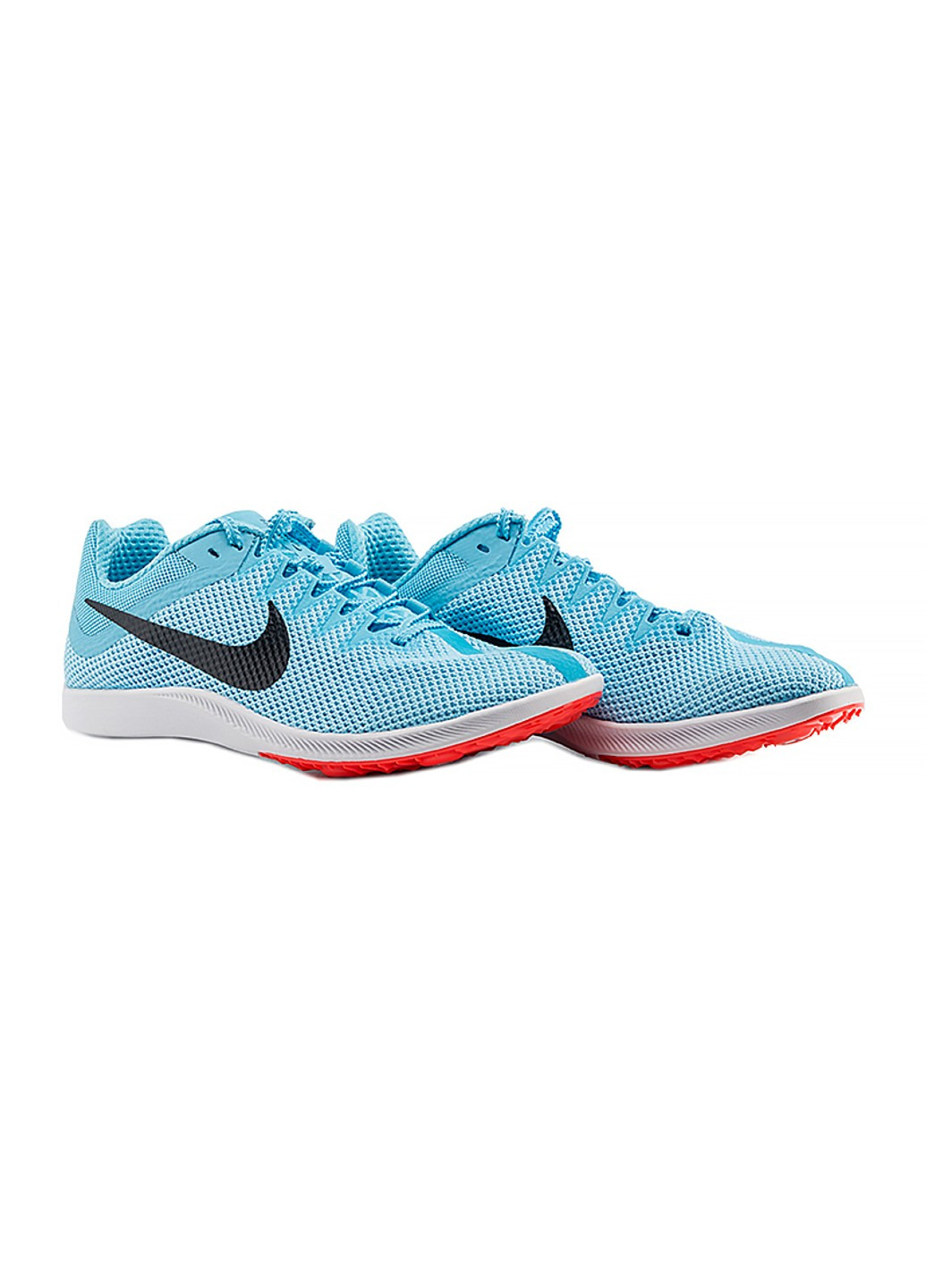 Голубые всесезонные шиповки zoom rival distance Nike