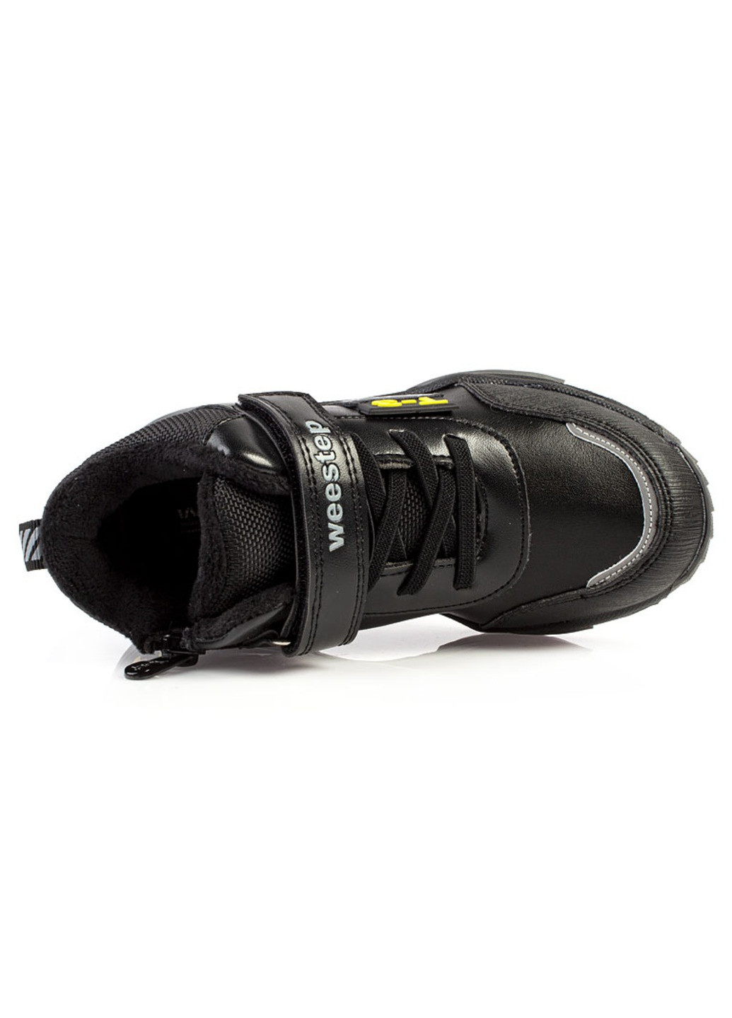 Черные повседневные осенние ботинки детские для мальчиков бренда 5100005_(1) Weestep