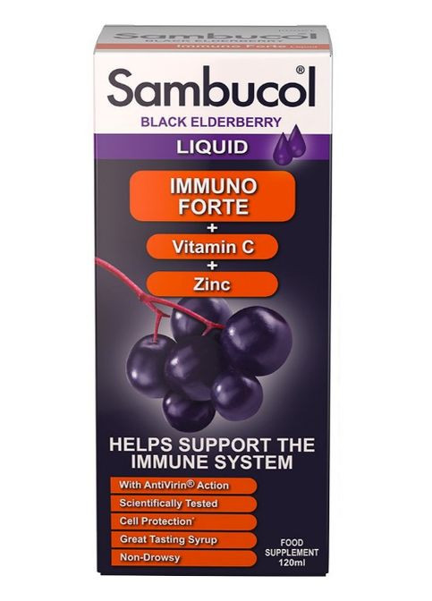 Black Elderberry Immuno Forte 120 ml /12 servings/ Sambucol (260492564)
