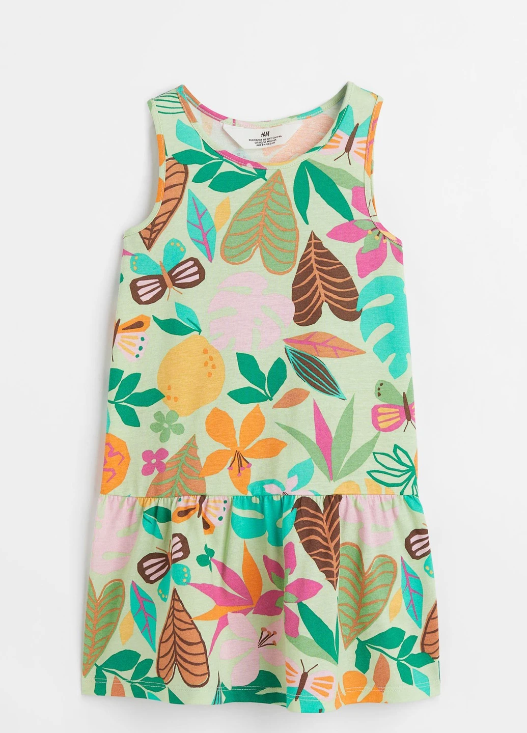 Комбінована сукня літо,різнокольоровий, H&M (258671920)