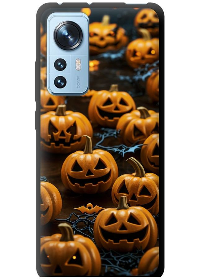 TPU чорний чохол 'Гарбуза 2' для Endorphone Xiaomi 12X (266809016)