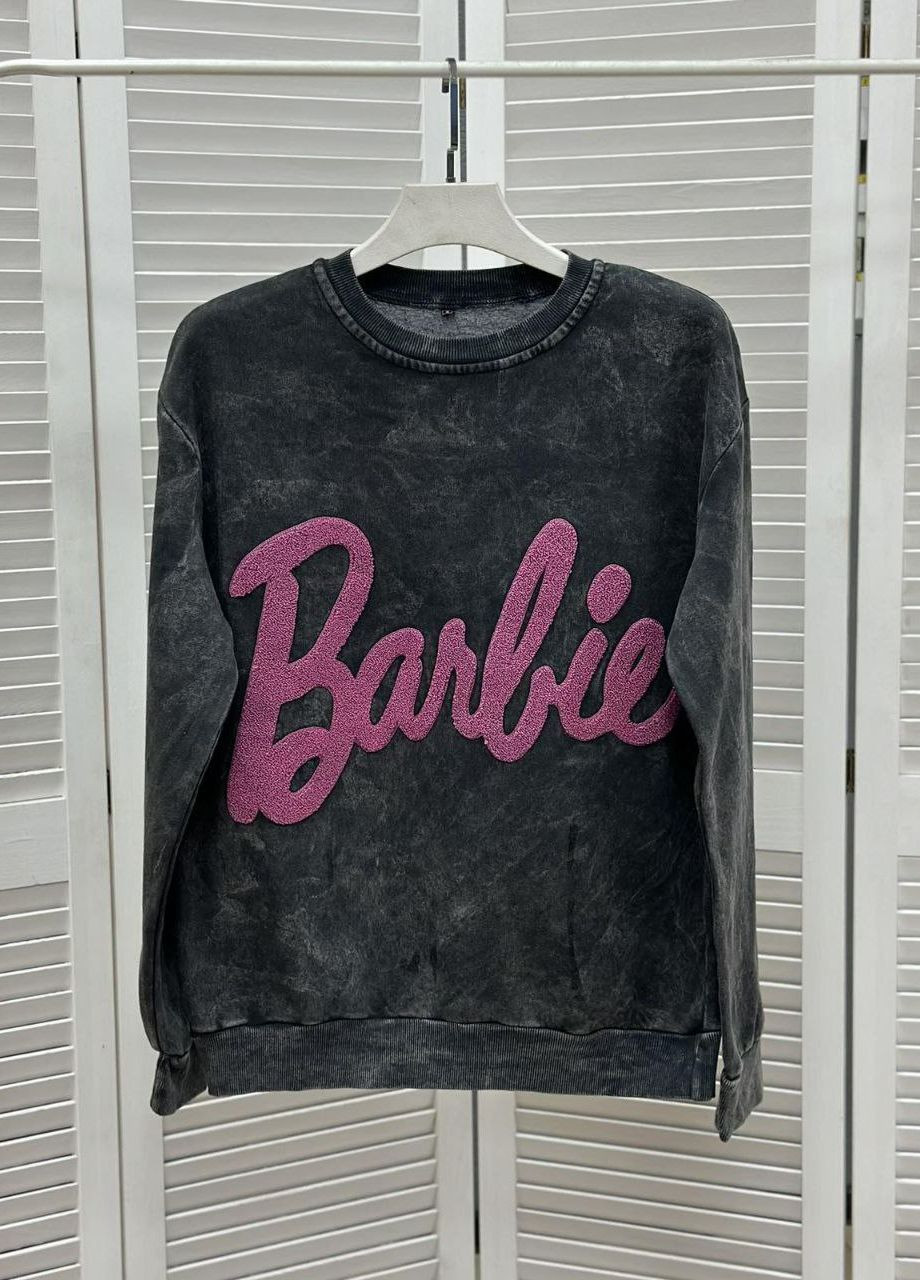 СВитшот варенка Barbie No Brand - крой серый - (263931913)