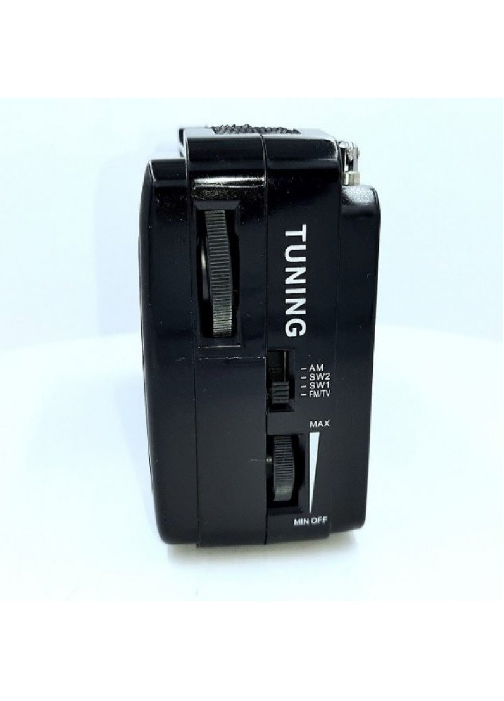 Портативный радиоприемник компактный переносной (473994-Prob) Чёрный Unbranded (257080073)