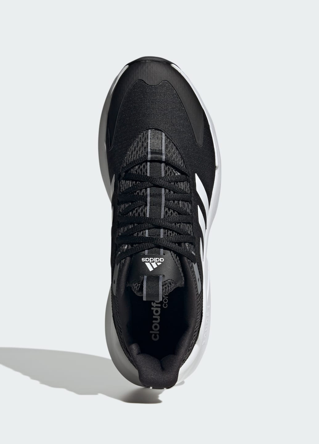 Черные всесезонные кроссовки alphaedge + adidas
