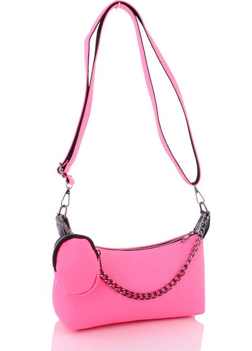 Сумка женская кросс боди экокожа (wel-64822) Малиновая WeLassie (260480727)