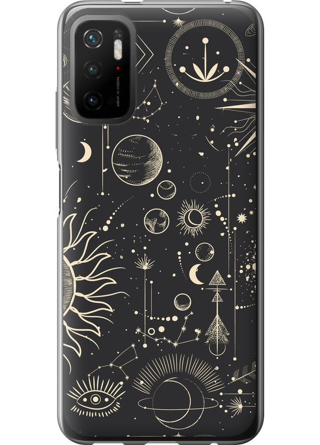 Силиконовый чехол 'Фаза луны' для Endorphone Xiaomi Redmi Note 10 5G (258084329)