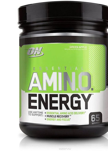 Essential Amino Energy 585 g /65 servings/ Green Apple Optimum Nutrition (257342740)