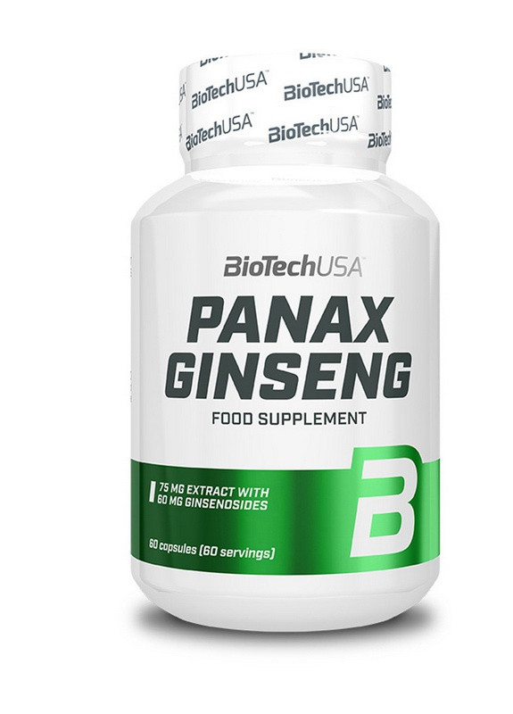 Екстракт женьшеню Panax Ginseng 60 caps Biotech (258358535)