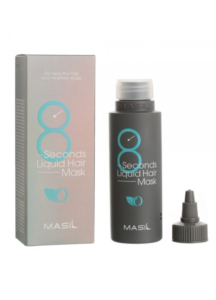 Маска для объема волос 8 Seconds Liquid Hair Mask 100 мл MASIL (267158919)