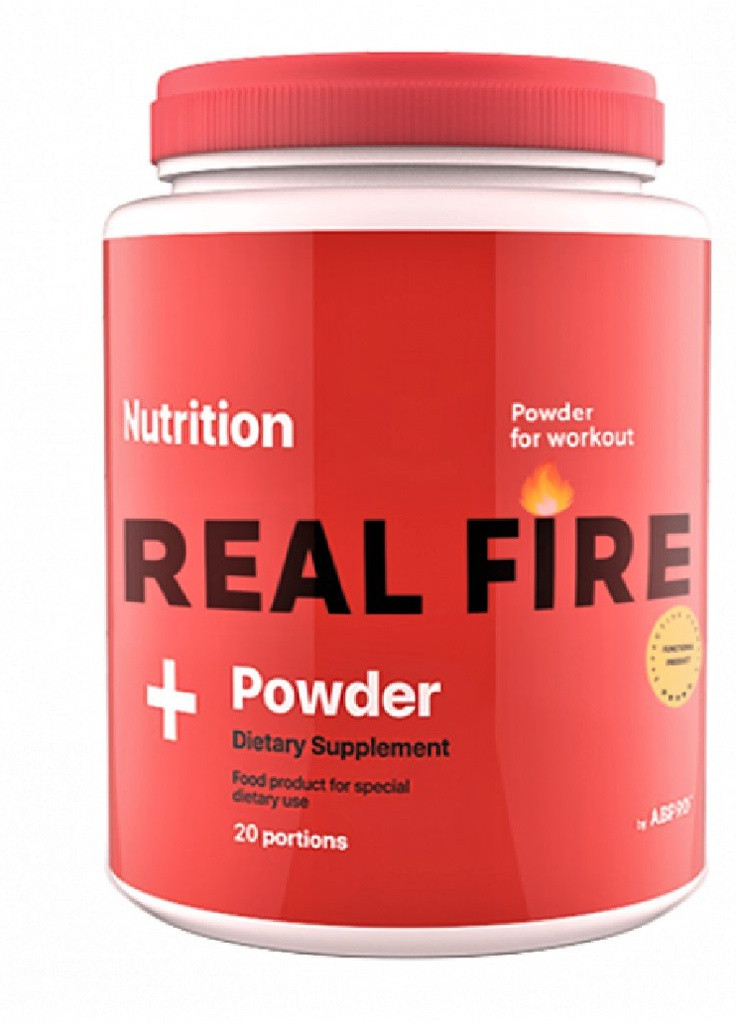 Real Fire 250 g /20 servings/ Апельсин AB PRO (256724117)