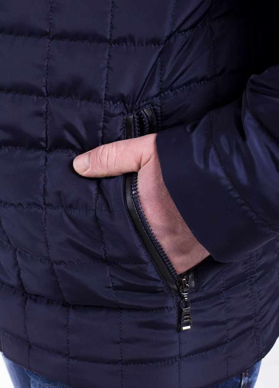 Синяя демисезонная демисезонная мужская куртка большого размера SK