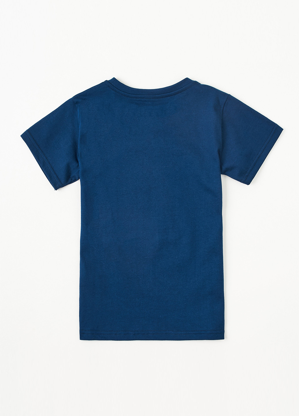 Синяя летняя футболка темно-синяя "леопард" KRAKO