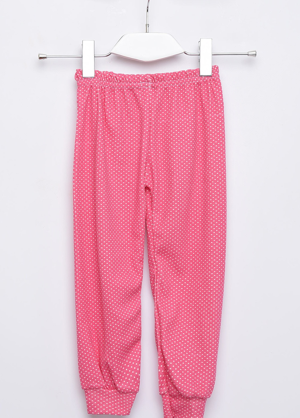 Розовые домашние демисезонные брюки Let's Shop