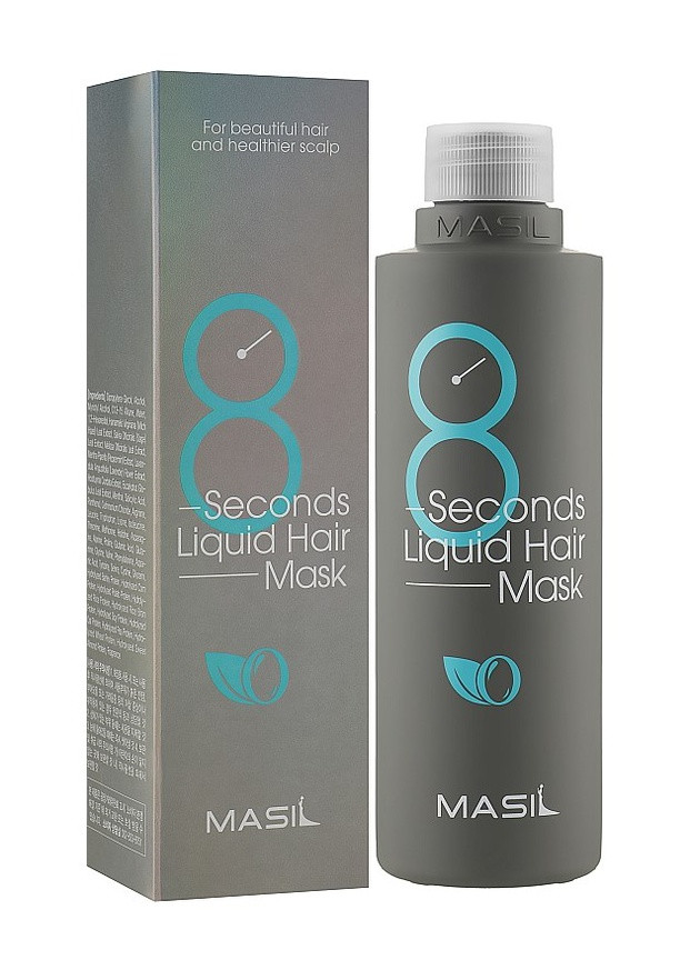 Маска для гладкости и объема волос 8 Seconds Liquid Hair Mask, 100 мл MASIL (257432744)