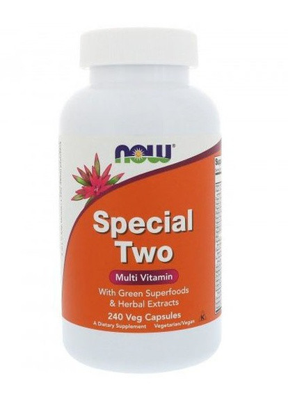 Special Two Multi 240 Veg Caps Now Foods (256719190)