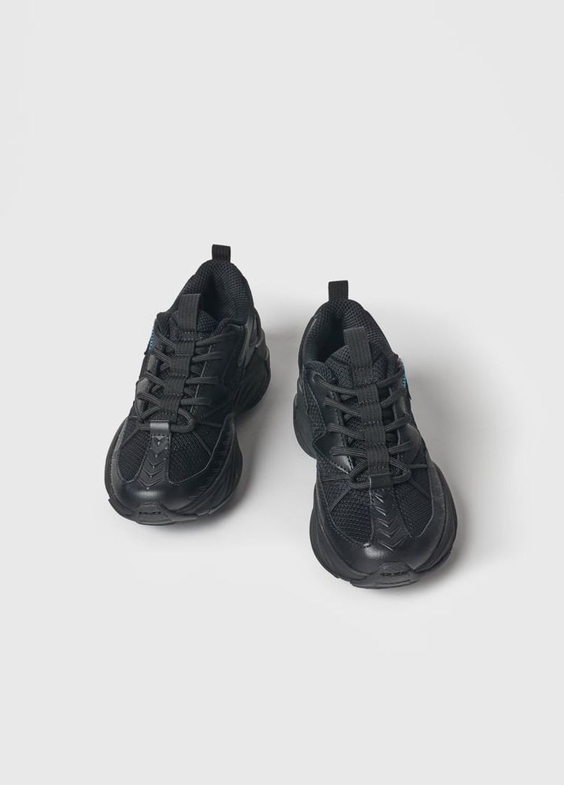 Чорні осінні кросівки для дівчинки 8910 30 18,9см чорний 66748 Zara