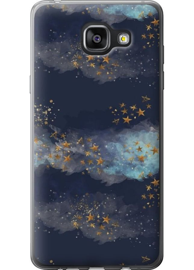 Силиконовый чехол 'Ночь золотые звезды' для Endorphone Samsung Galaxy A5 (2016) A510F (276320973)