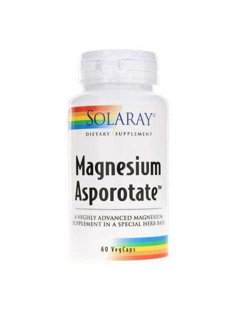 Magnesium Asporotate 400 mg 60 Veg Caps Solaray (264566052)