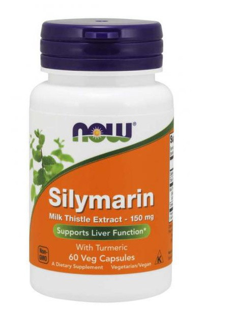 Силимарин Silymarin 150 mg 60 veg caps Now (258566340)