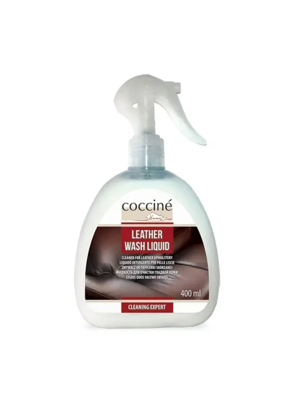 Жидкость для очищения гладкой кожи. 400 мл Coccine leather wash liquid (277988595)