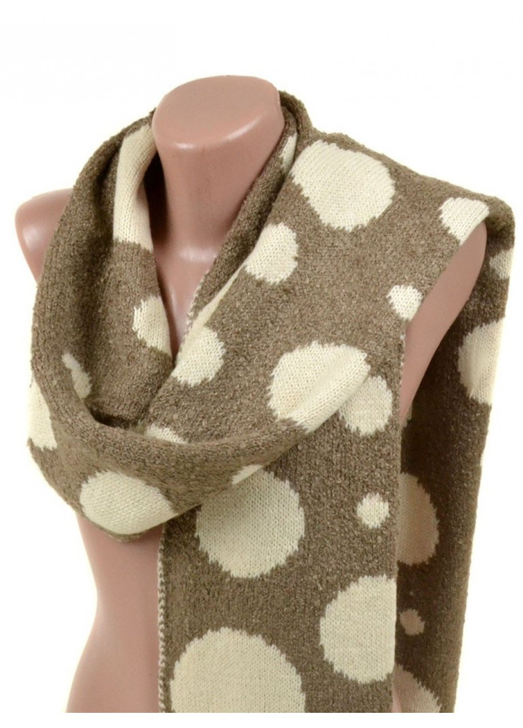 Жіночий шарф віскоза M0450 brown BR-S (276456846)