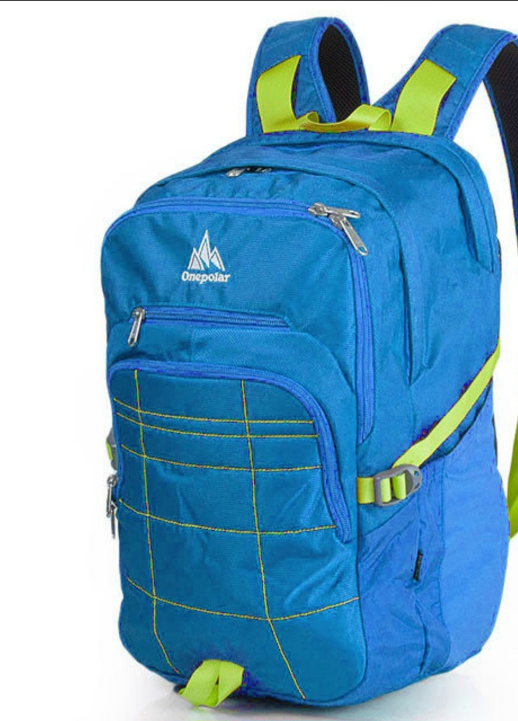 Великий надійний рюкзак M2188 Blue Синій 30 літрів Onepolar 2188 (258149370)