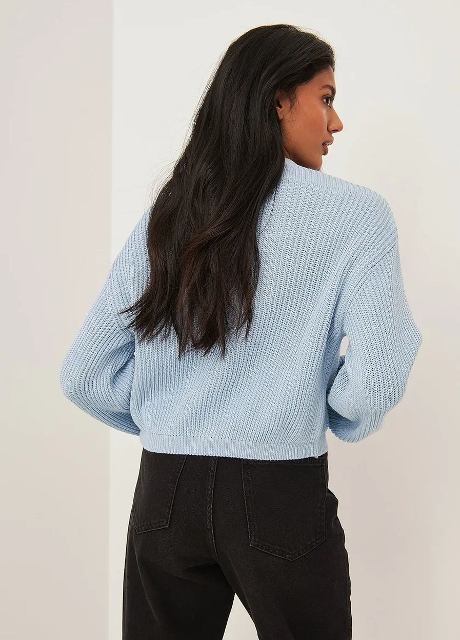 Кардиган демісезон,блакитний, NA-KD (262445343)