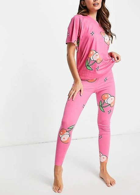 Рожева піжама Asos