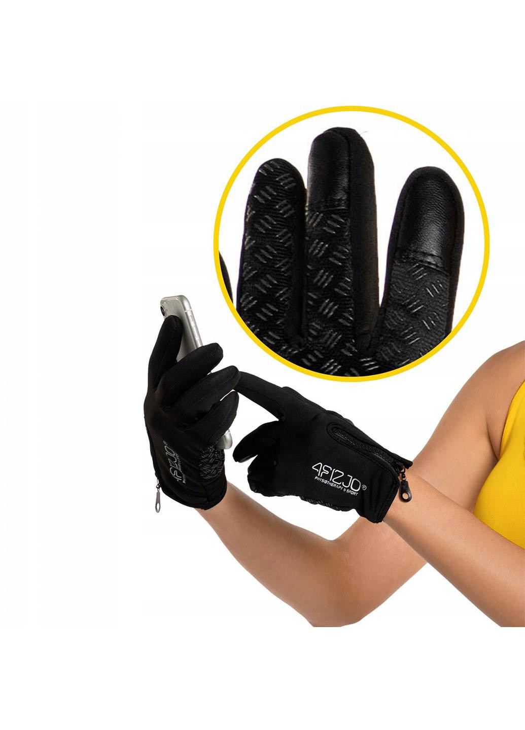 Перчатки для бега 4FJ0440 Size L Black 4FIZJO (263131160)